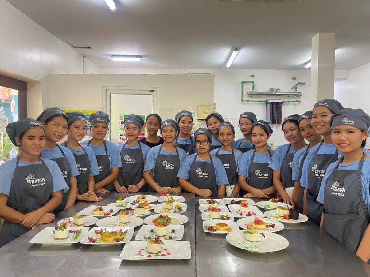 Pastry students